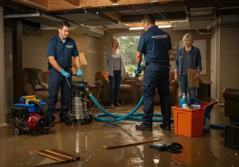 Basement Water Extraction and Removal Techniques process in Dousman, WI